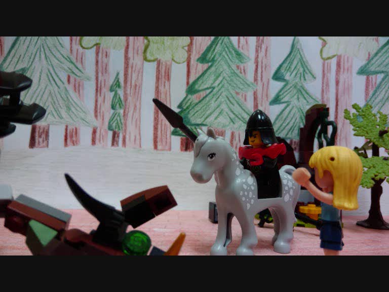 Saint George and a Dragon Lego