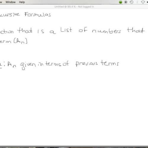 Sequences and Series 1